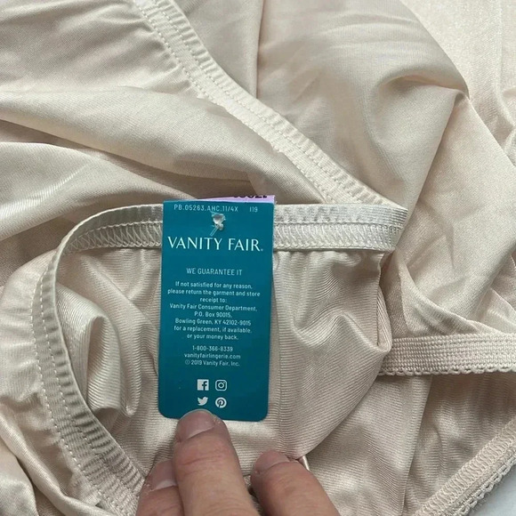 NWT Vanity Fair Set of #2 Perfectly Yours Lace Nouveau Brief Women’s 11/4XL - Picture 10 of 11